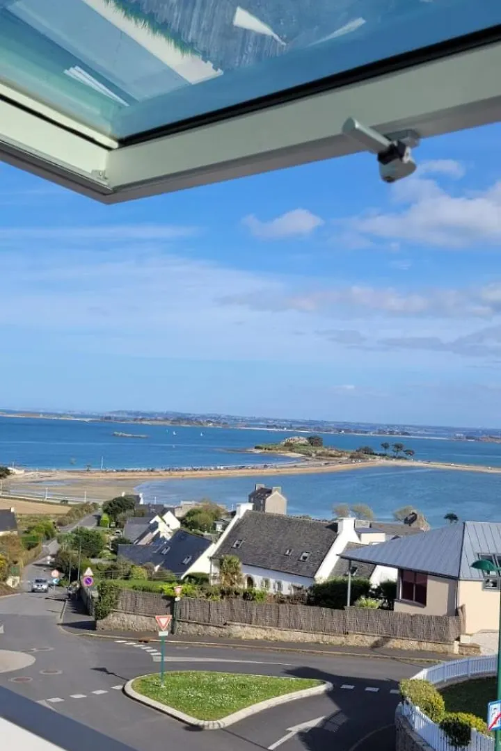 Maison Vue Mer Les 4 Vagues Saint-Pol-de-Léon Franciaország